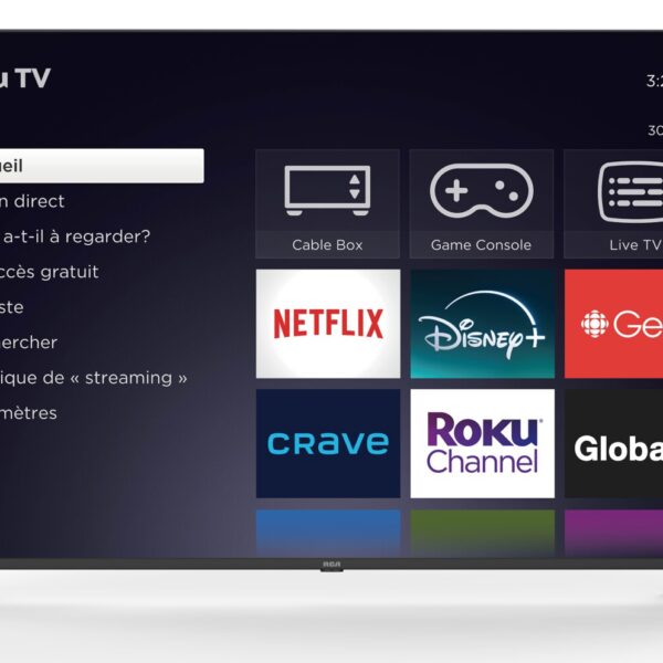 RCA 58 4K Roku Smart TV | Téléviseur intelligent RCA 4K de 58 po avec Roku TVMC